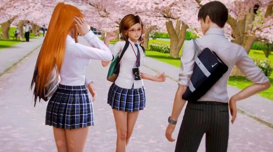 二次元老婆学院 剧情互动 实机截图 1