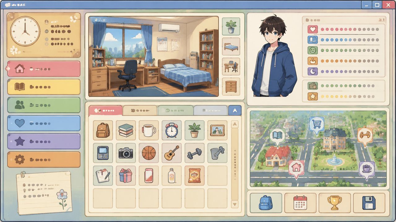 御宅伴侣 角色设定 资料图 2