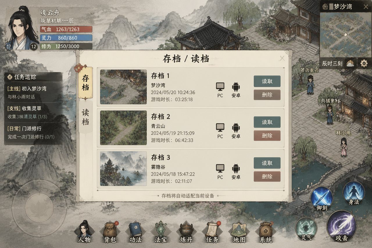 谪仙索欢录 任务推进 实机截图 7