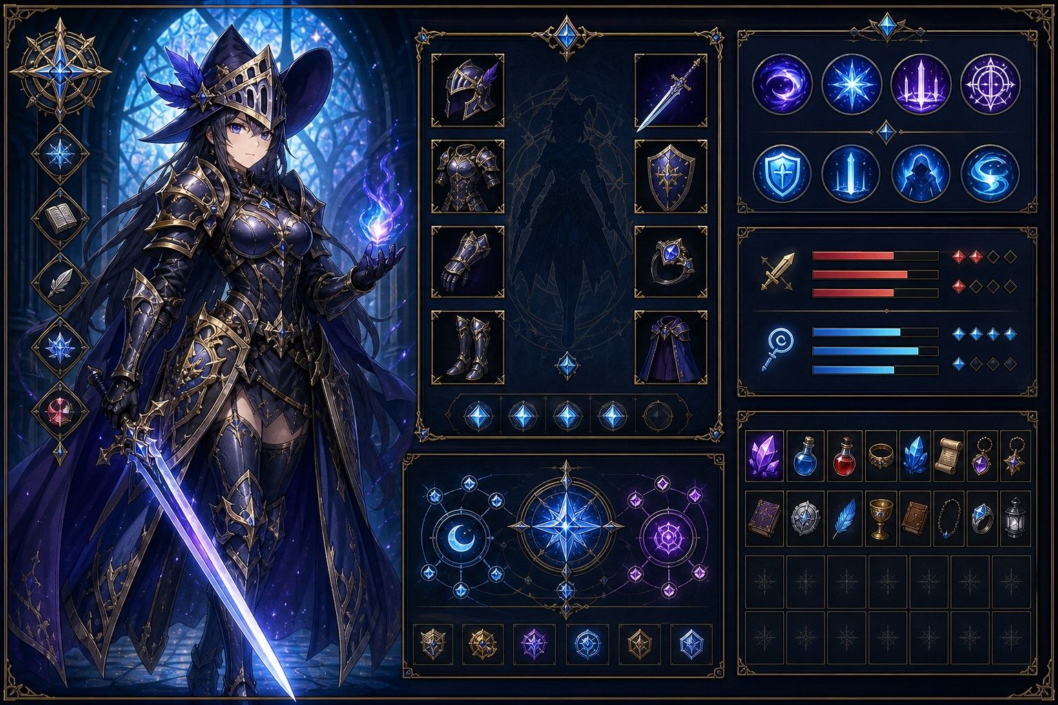魔女骑士安娜 操作界面 资料图 3